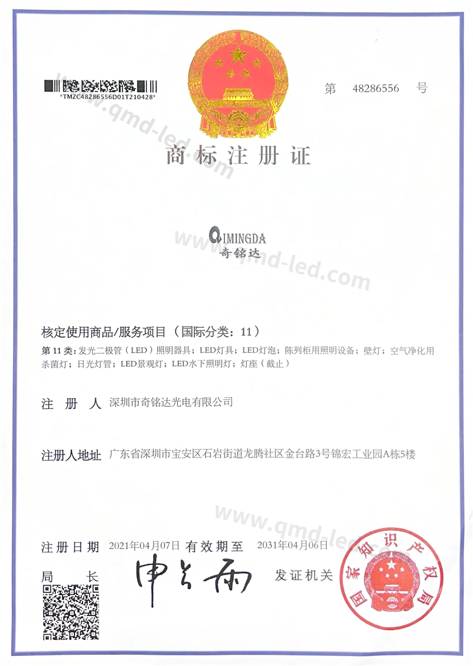 Our Certificates