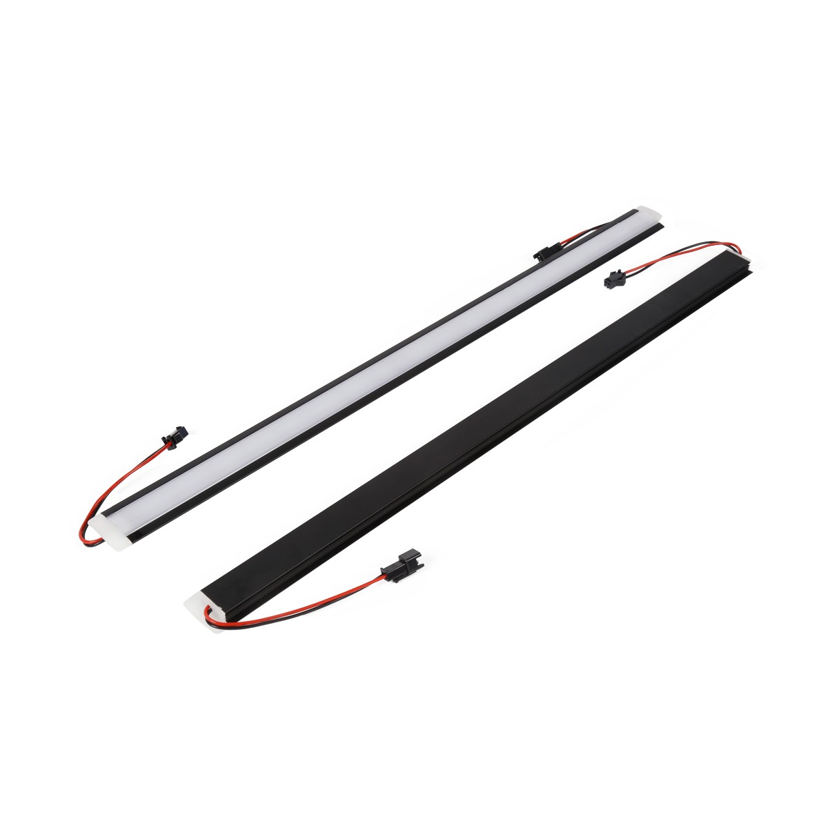 嵌入式衣柜展示柜九游会(J9)官网氧化黑色酒柜层板嵌入式LED灯条